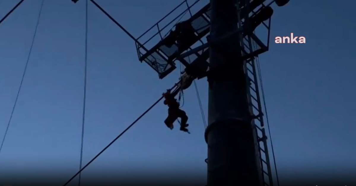 BAKAN YERLİKAYA: ANTALYA'DA TELEFERİKTE MAHSUR KALANLARDAN 112 KİŞİ BAŞARIYLA KURTARILDI